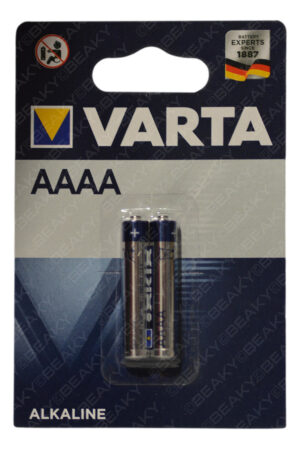 VARTA AAAA MX2500 E96 LR8D425 Alkaline Battery 1.5v [2-Pack]