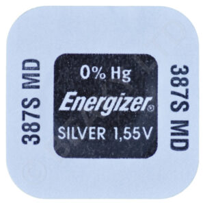 Energizer 387S SR1136S 0% Mercury Watch Battery 1.55v