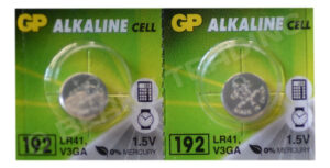 GP LR41 AG3  L736 192 Alkaline Battery 1.5v