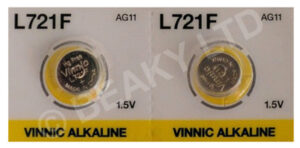 Vinnic AG11 Alkaline Battery 1.5v [2-Pack]