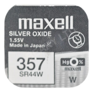 Maxell 357 SR44W Watch Battery 1.55v