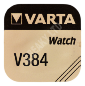 Varta V384 384 SR41SW Silver Oxide Watch Battery 1.55v [1-Pack]