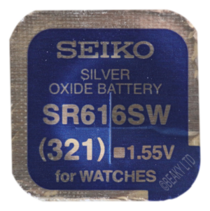 Seiko SB-AF 321 SR616SW Silver Oxide Watch Battery 1.55v